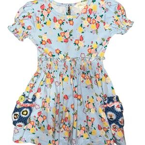 Matilda Jane Chalkboard Doodles Floral Lap Dress